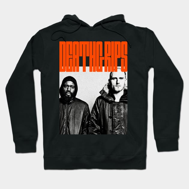 Death Grips -- Retro Design >> Fan Artwork Hoodie by Tina Rogers Arts